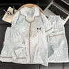 Pijama con Almohadillas para el Pecho para Mujer, Estilo Primavera y Verano, Se Puede Usar Afuera, Conjunto de Ropa de Casa de Tres Piezas Holgado con Almohadillas Fijas en el Pecho