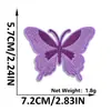Mil Vitórias Novo Tecido Colorido com Bordado de Borboleta Patch Decoração de Borboleta Desenho Animado Patch para Roupa Jaqueta Puffer Termocolante Em Estoque