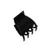 Pinza Pequeña de Aleación de 3.5cm Popular en Internet Mismo Estilo Pinza Negra Sencilla Pasador Japonés de Gama Alta Pinza Lateral Accesorios para el Cabello para Mujeres