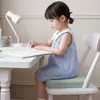 Cojín para silla pequeña de jardín de infantes, almohadilla para silla de bebé de taburete pequeño, antideslizante, extraíble y lavable, adecuado para aulas de estudiantes, universal para todas las estaciones