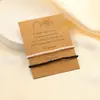 Novo bracelete de aço titânio aço inoxidável amor pulseira de aço inoxidável caixa de papelão terno pulseira tecida à mão ajustável joia de casal atacado