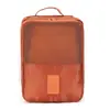 Bolsa de Armazenamento de Sapatos em Sarja de Grande Capacidade, Bolsa Portátil Impermeável de Tecido de Três Camadas, Pode Ser Fixada a um Carrinho, Bolsa de Armazenamento de Sapatos
