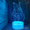 Suministro transfronterizo de luz nocturna USB 3D de la serie Star Wars, control remoto táctil con grietas, luz de sueño colorida