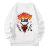 Suéter de otoño para hombre Amazon de manga larga con cuello redondo Club del Infierno Stranger Things 4 sudadera para hombre