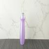 Ventas Directas de Fábrica 17 Dientes Botella Roll-on de 15ml Plástico PET Botella Cosmética Delgada Belleza Crema para Ojos Manchas Claras Loción Morada