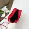 Bolsa de Mão Rombus Pérola Elegante Bolsa em Formato de Coração para Mulheres 2025 Nova Tendência Primavera e Verão Bolsa de Ombro Transversal