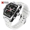 Reloj Multifuncional Oufani para Hombre Deportes al Aire Libre Reloj de Tres Zonas Moda Impermeable Temporizador Reloj Electrónico