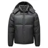 2026 Chaqueta de Algodón Transfronteriza para Hombre Nueva de Invierno Engrosada con Relleno de Algodón Abrigo de Algodón Pan Suave Denso 30D
