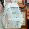 Mochilas Transfronterizas para Niñas de Secundaria y Preparatoria Modelo Nuevo 2025 Gran Capacidad Alto Valor Estético Mochilas Lindas para Niñas