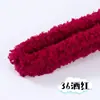 Palitos retorcidos de felpa de coral, color sólido, 20 gramos, colgantes para muñecas DIY hechos a mano, 20 mm, venta al por mayor del fabricante