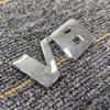 Modificação de carro V8 modificação de desempenho padrão tridimensional metal personalidade adesivos de carroceria traseira adesivos decorativos venda quente transfronteiriça