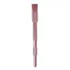Cincel de oro rosa, autoafilable, vástago cuadrado, cabeza redonda, martillo eléctrico, cincel eléctrico hexagonal, broca, punta de cincel plana, cincel y herramienta para ranurar