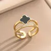 Anel de Zircônia Banhado a Ouro Real, Feminino, High-End, Aberto, Ajustável, Anel Super Brilhante, Estilo Ins Simples Popular