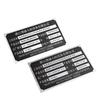 Letreros Metálicos Personalizados, Placas de Identificación de Equipos de Acero Inoxidable, Logo Serigrafiado, Muebles Automotrices, Producción de Placas de Aluminio de Aleación de Zinc