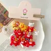 Accesorios de Resina Caricatura Año del Caballo Pegamento Crema DIY Pinzas para el Cabello Ligas para el Cabello Colgantes Materiales para Decoración de Zapatos Venta al por Mayor