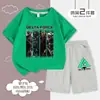 Acción Delta: Fuerte Dragón Custodiando el Cielo - Conjunto de Camisetas de Manga Corta de Algodón Puro para Niños Niños Nameless Golden Rose para Verano