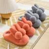 LiquidaciónZapatillas de Algodón para Niños Otoño Invierno Niños y Niñas Uso en Interiores Hogar Antideslizantes Zapatos de Algodón Peludo