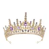 Comércio Exterior Europeu e Americano Casamento Noiva Coroa Festa de Aniversário Liga de Zinco Barroca Tiara Transfronteiriça Mais Vendida Faixa de Cabeça Coroa