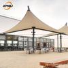 Fornecimento Direto da Fábrica estrutura de membrana para sombreamento de paisagismo de jardim toldo PVC transparente estrutura de membrana PTFE