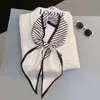 Bufanda Fina Larga de Seda para Mujer, Versátil para Primavera y Otoño 2023, Pañuelo Decorativo Pequeño Profesional de Espiga, Diadema, Lazo para Bolso, Bufanda de Cuello