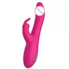 Leya Fabricante de Productos para Adultos Venta al por Mayor Vibrador Masajeador de Conejo Doble Punto G Recargable Varita Telescópica Femenina Aliexpress