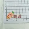Joyería con Fuente de Frutas Linda, Memes Populares de Internet, Palabras Homófonas con Caracteres Chinos, Accesorios de Acrílico, Accesorios para Pasadores al por Mayor