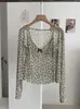 KEKEZOON Cardigan de Manga Larga con Corazón Afelpado Otoño Encaje Patchwork Camisola Conjunto de Dos Piezas Foto Real 8565