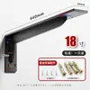 Suporte Triangular de Parede Prateleira de Aço Inoxidável Prateleira de Armazenamento de Parede de Alta Resistência para Mesa e Gabinete de TV