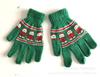 Guantes Gruesos de Punto Cálidos de Invierno para Niños de 3 a 8 Años, Hilo de Pastel Grueso con Pequeño Patrón Jacquard, Guantes Mágicos para Niños