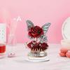 Dia das mães transfronteiriço rosa sonora aço mãe acrílico enfeites vestido de feriado enfeites de decoração para casa