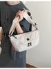 Bolso Cruzado Ligero Simple de Nicho Primavera/Verano 2026 para Mujer, Bolso de Hombro de Moda, Bolso tipo Dumpling