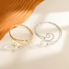 Pulsera de Brazo Exagerada de Moda con Incrustaciones de Diamantes de Nuevo Estilo Transfronteriza Metálica Geométrica Hueca Personalizada Abierta al por Mayor