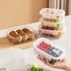Loncheras selladas para trabajadores de oficina, recipientes de almacenamiento para refrigerador, tazones para almacenar alimentos, recipientes de vidrio para alimentos, loncheras aptas para microondas