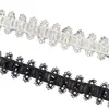 Adorno de Encaje con Perlas de Cristal de Alta Resistencia Cinta Tejida a Mano para Ropa, Bolsos, Accesorios para el Cabello, Accesorios de Ropa DIY Venta al por Mayor