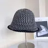 Sombrero de Pescador Jacquard de Punto con Patrón de Flechas Estilo Japonés para Mujer, Versátil Cálido Casual de Invierno, Hace que la Cara Parezca Más Pequeña