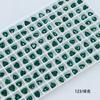 Taladro para uñas Dongzhou de 6,5 mm con punta de corazón, accesorios de joyería para bricolaje, taladro para vidrio con forma de color, taladro para uñas de tamaño pequeño