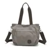 2026 Nova Bolsa de Lona de Grande Capacidade Bolsa de Ombro Casual Bolsa Feminina Bolsa de Ombro para Estudante Bolsa Casual de Tecido para Senhoras