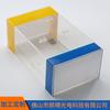 Vitrina expositora promocional de acrílico transparente rectangular para cosméticos Caja de almacenamiento misceláneo Caja pequeña de escritorio a prueba de polvo