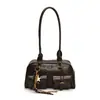 Bolsos Retro de Nicho para Debajo del Brazo Bolso de Viaje para Mujer Transfronterizo Nuevo de Moda Bolso de Mano Personalizado Gran Capacidad Bolso de Bowling