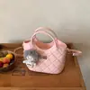 Bolso Pequeño Retro de Nuevo Estilo de Alta Gama Transfronterizo 2026 para Mujer, Bolso Cruzado Versátil para Hombro, Bolso Cubo de Moda