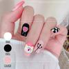 Nueva joyería para uñas, dopamina, pequeño diablo, ojo de gato, dibujos animados, gatito, lindo, dulce, estilo genial, accesorios para uñas de aleación