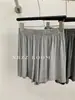 Shorts de Verano 2026 / Shorts de Modal para Mujer, Pantalones Finos de Cintura Alta Sueltos para Dormir en Casa, Shorts Deportivos de Pierna Ancha para Uso en Exteriores
