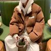 Abrigo de pana acolchado de algodón para hombre invierno engrosado con forro polar de lana de cordero abrigo para hombre nuevo abrigo acolchado de algodón otoño e invierno marca de moda chaqueta gruesa acolchada de algodón
