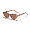 Gafas de Sol Vintage Estilo Ojo de Gato para Mujer, Modernas para Rostros Cuadrados y Redondos, Adelgazantes, Mismo Estilo que en Xiaohongshu, Aspecto de Alta Gama, Gafas de Sol para Chicas Populares