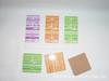 Suministro de Posavasos de Madera Combinados Posavasos Multicolor Directo de Fábrica