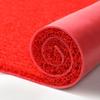 Tapete de Entrada com Laço de Fio de PVC Cortável Tapete de Boas-Vindas Comercial Tapete de Porta Externo Impermeável Antiderrapante Tapete de Piso para Hall de Entrada