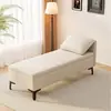 Cadeira Chaise com Encosto Armazenável, Banco Longo de Dupla Utilidade para Trocar Sapatos, Adequado para Uso na Entrada, Loja de Roupas ou como um Pequeno Banco Sofá ao Lado da Cama