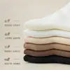 Meias femininas sem costura para primavera e verão, meias finas de cano médio, meias longas brancas pós-parto, mocassins, meias longas de cor sólida para outono