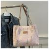 Bolso Grande Plisado Fresco Pequeño para Mujer 2024 Nueva Moda Estilo Mori Bolso de Hombro Alto Bolso Tote Casual Estilo Coreano