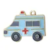 Dia do Enfermeiro Transfronteiriço Chaveiro de Suprimentos Médicos Acessórios de Liga de Zinco Esmaltados Joias DIY Pingente Acessórios para Pulseira Charme